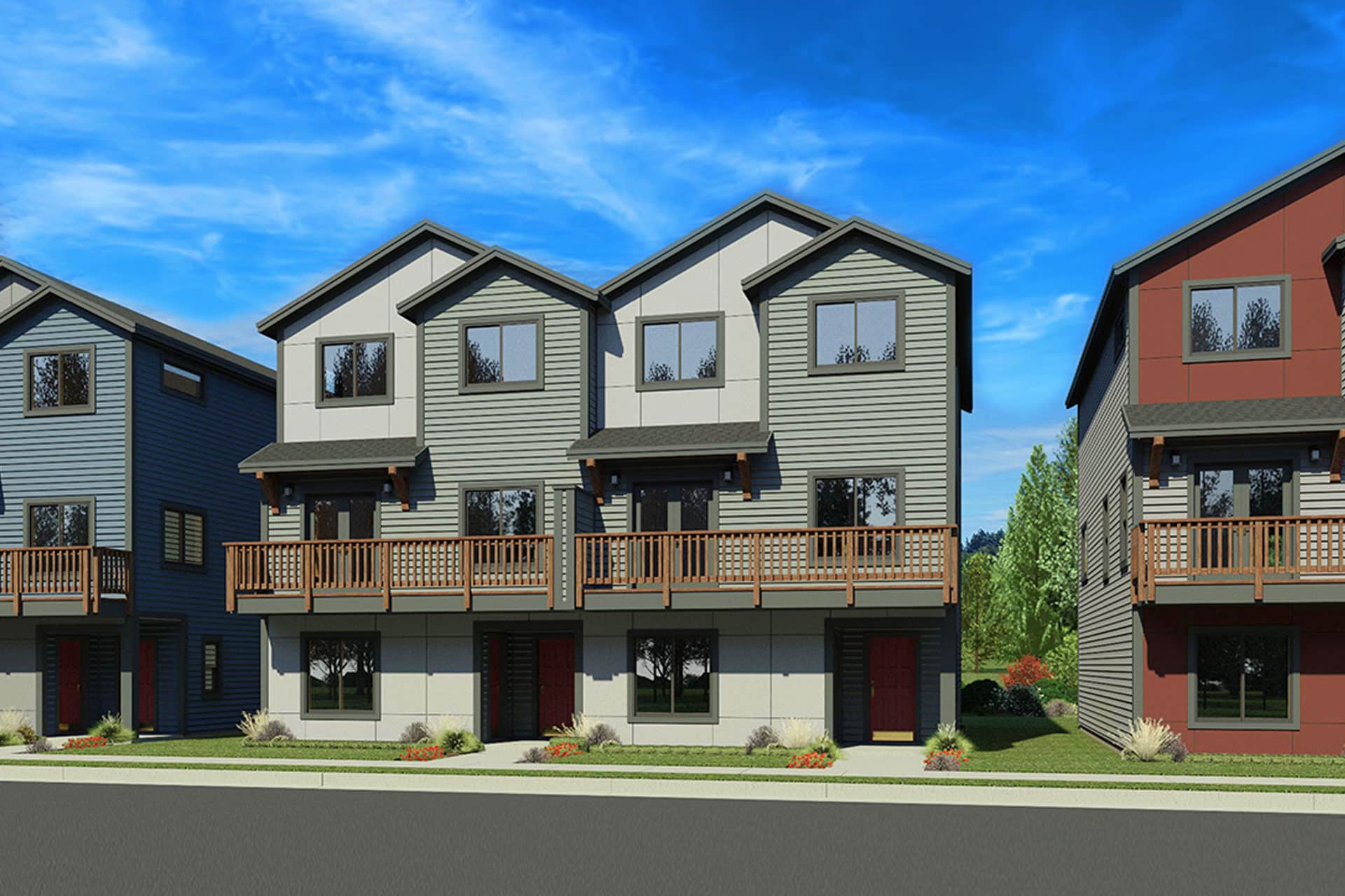 Commercial Deck Building by DreamDecks Inc