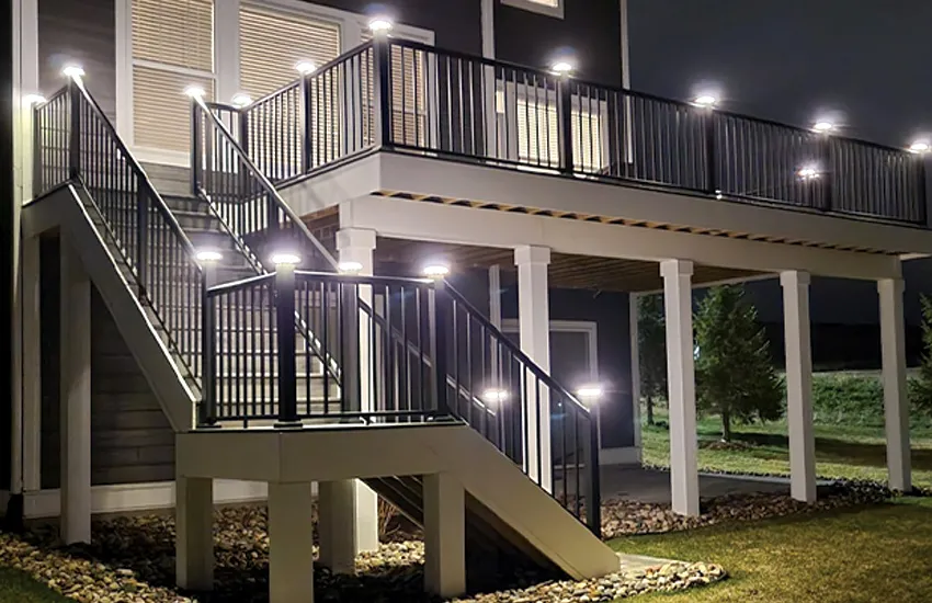 Deck Lighting by DreamDecks Inc