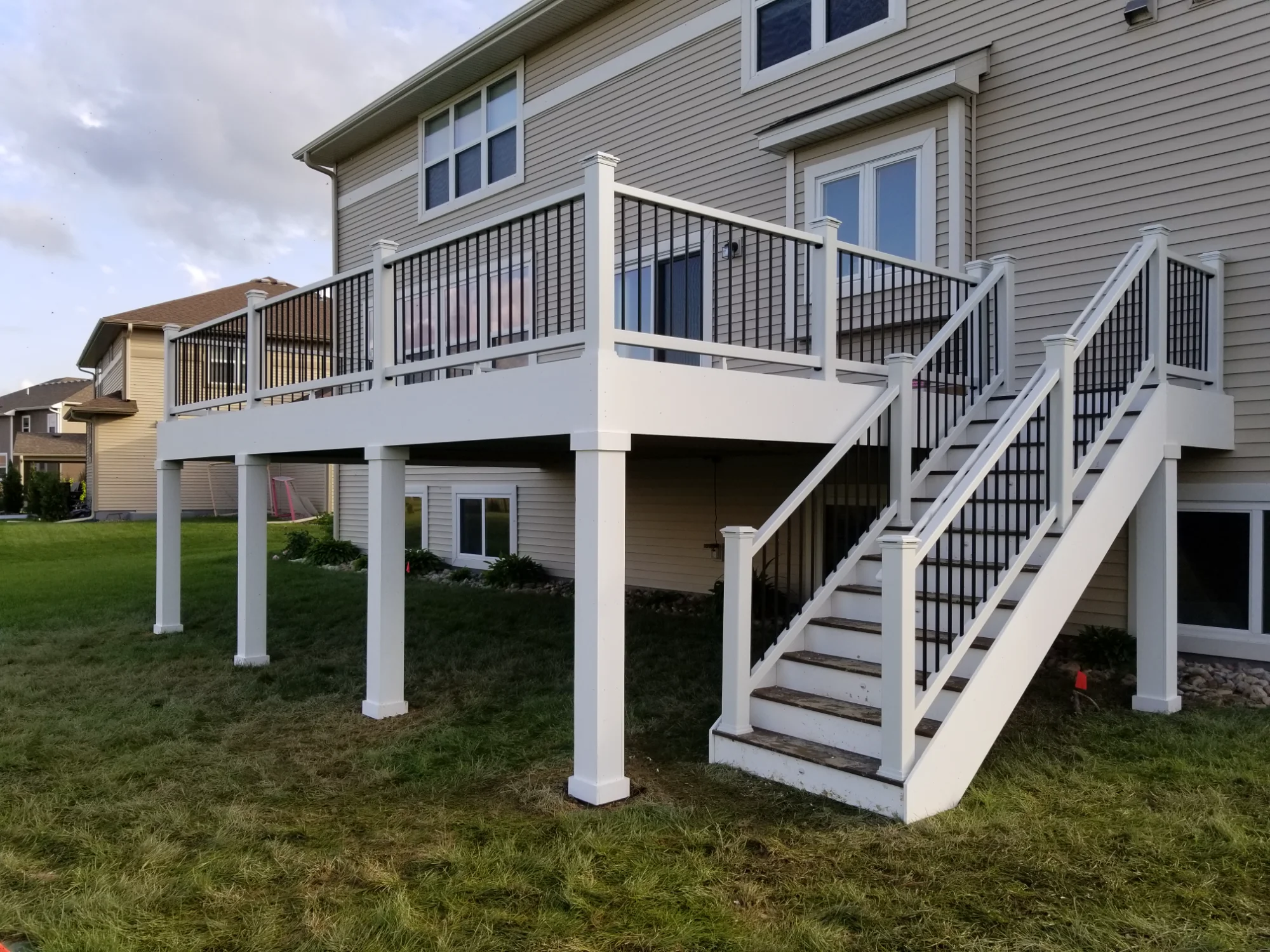 Custom deck design and construction